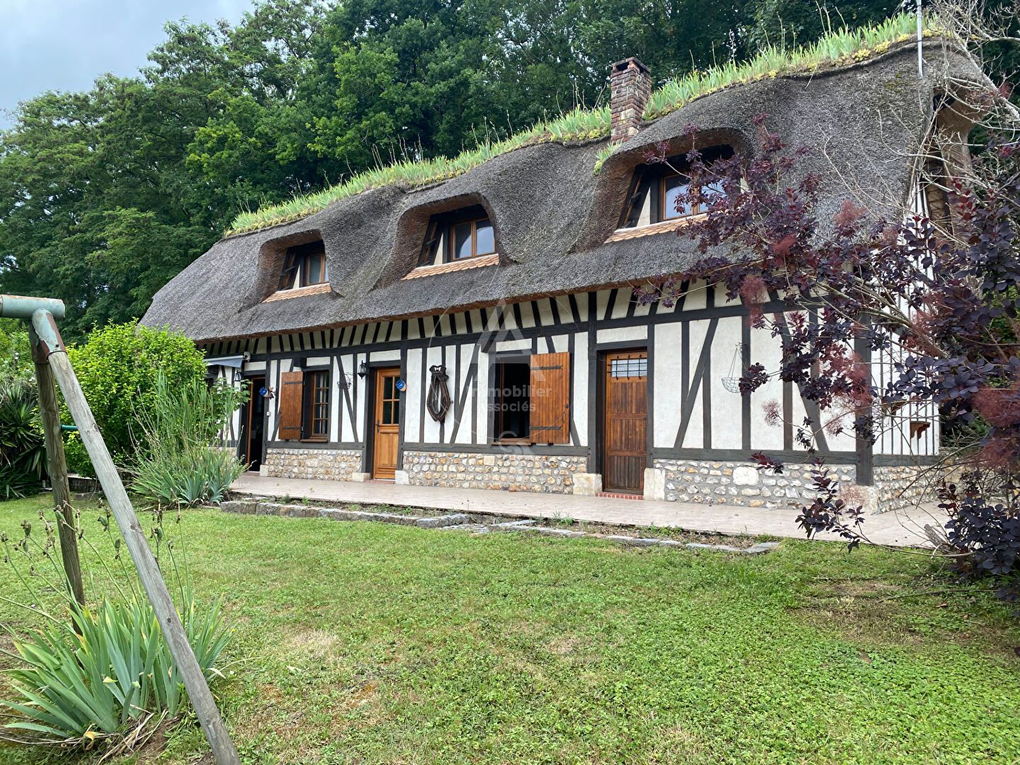 Chaumière rénovée