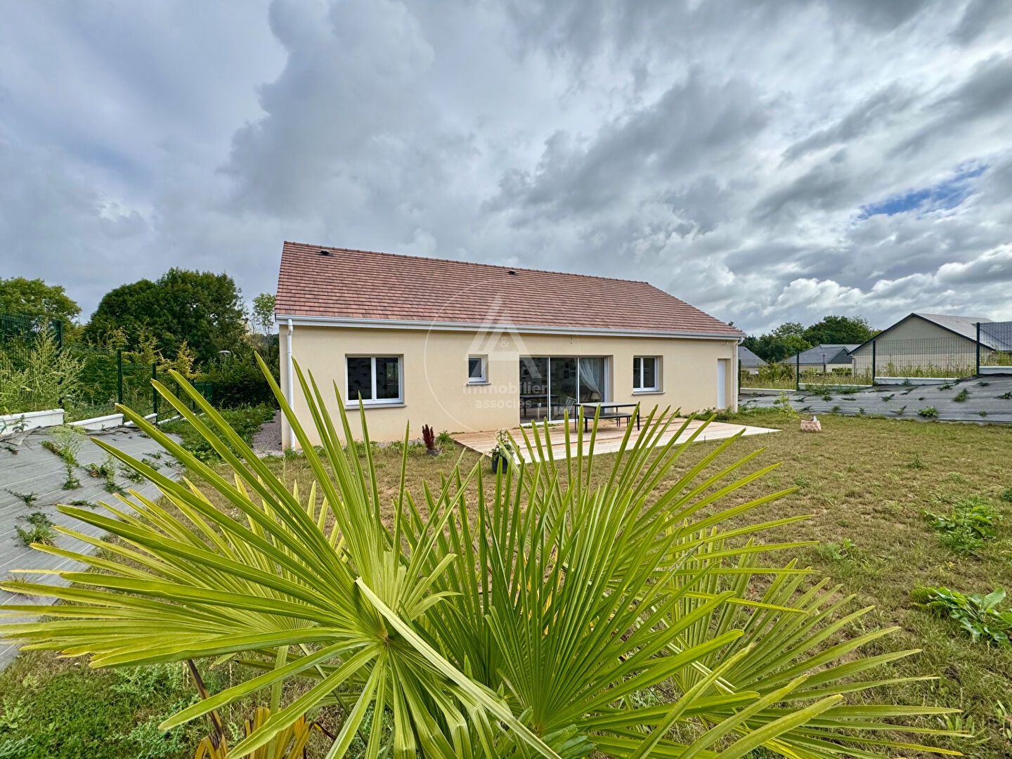 Maison contemporaine de plain pied