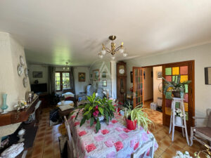Maison avec sous sol et grand terrain