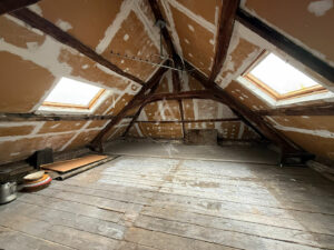 Immeuble avec travaux