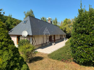 Maison avec grand terrain et bâtiment